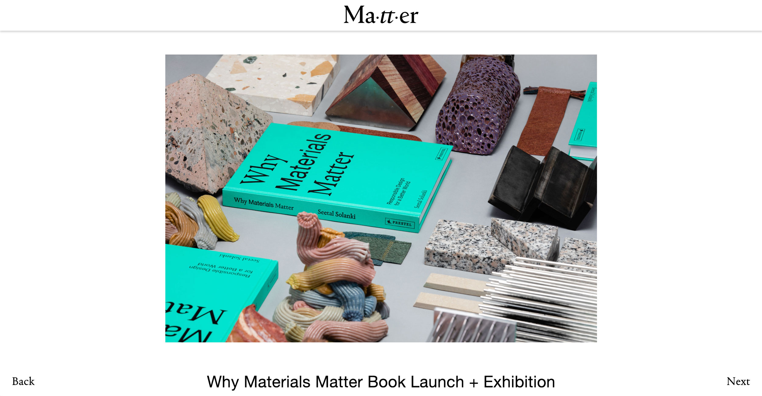 Ma-tt-er - Ma-tt-er Launches new Website